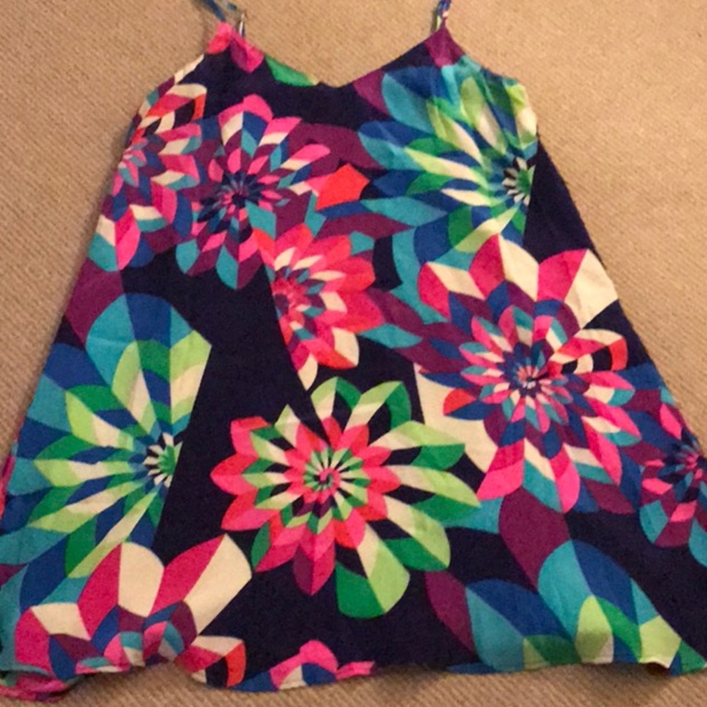 Julie brown designer silk dress size med
